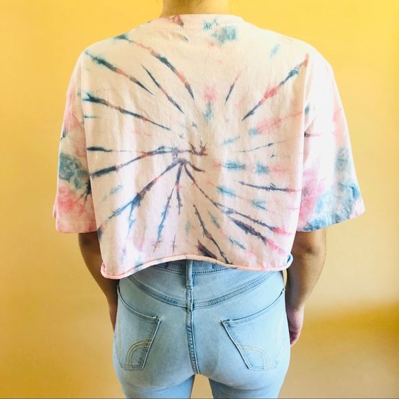 Custom tie dye Women's Crop Top | S/M - Picture 4 of 4